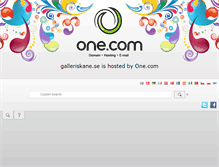 Tablet Screenshot of galleriskane.se